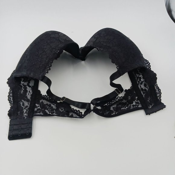 RAMPAGE INTIMATES 40DD BLACK LACE BRA - Picture 10 of 14